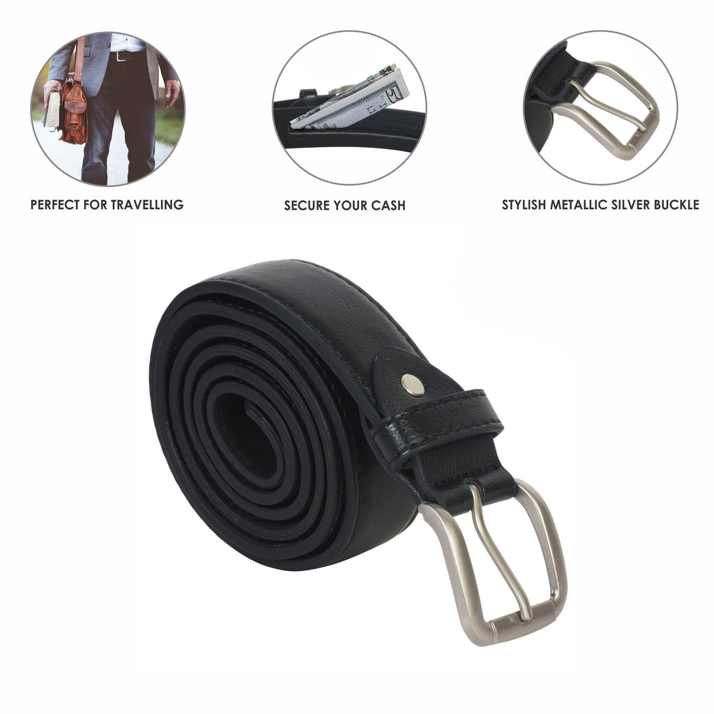 Mens Leather Money Belt by Leatherboss
